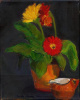 Painted Daisies and Creamer