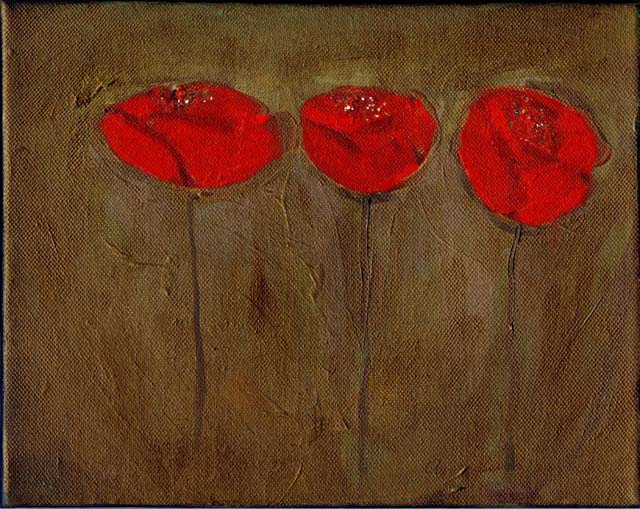 Red Blooms III